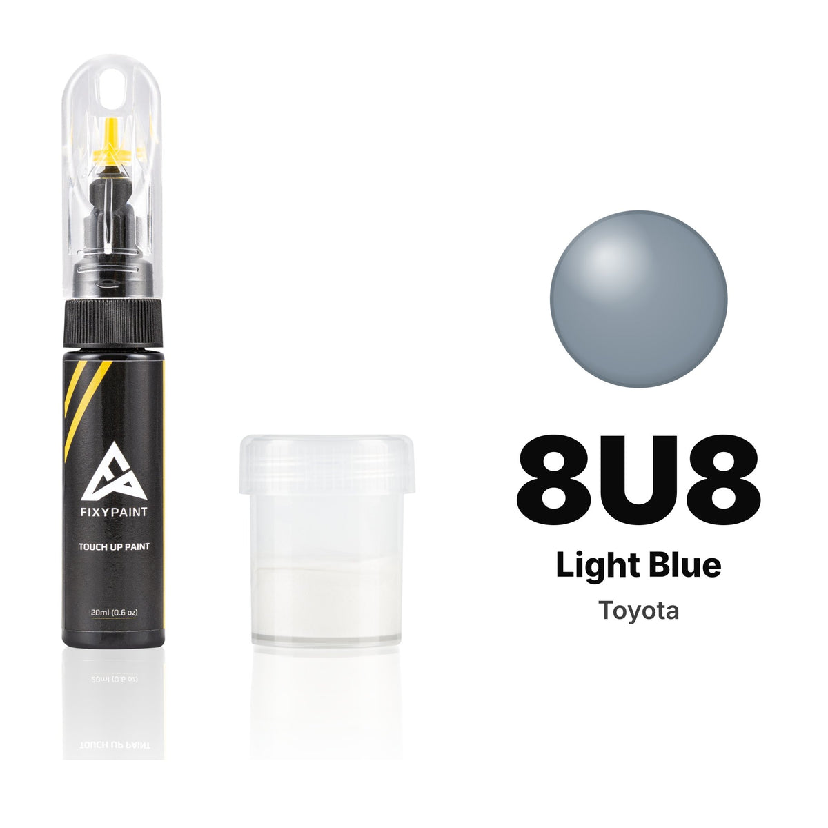 Touch-up paint for Toyota 8U8 Light Blue, Standard kit