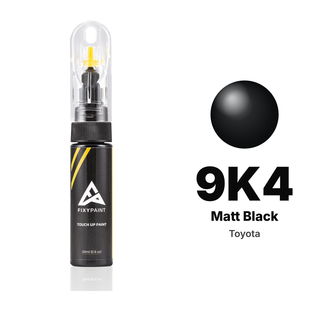 Touch-up paint for Toyota 9K4 Matt Black, Basic kit