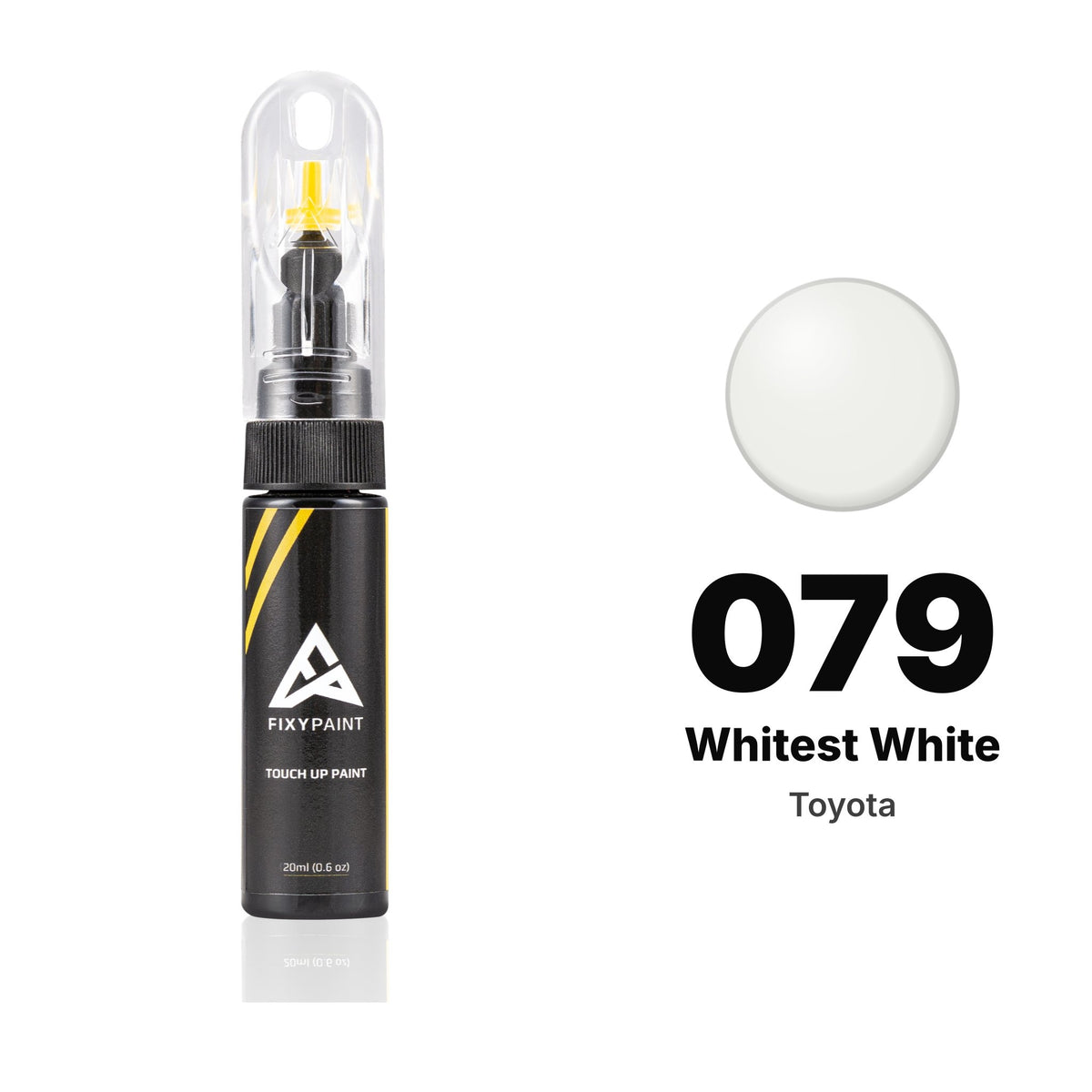 Touch-up paint for Toyota 079 Whitest White, Basic kit