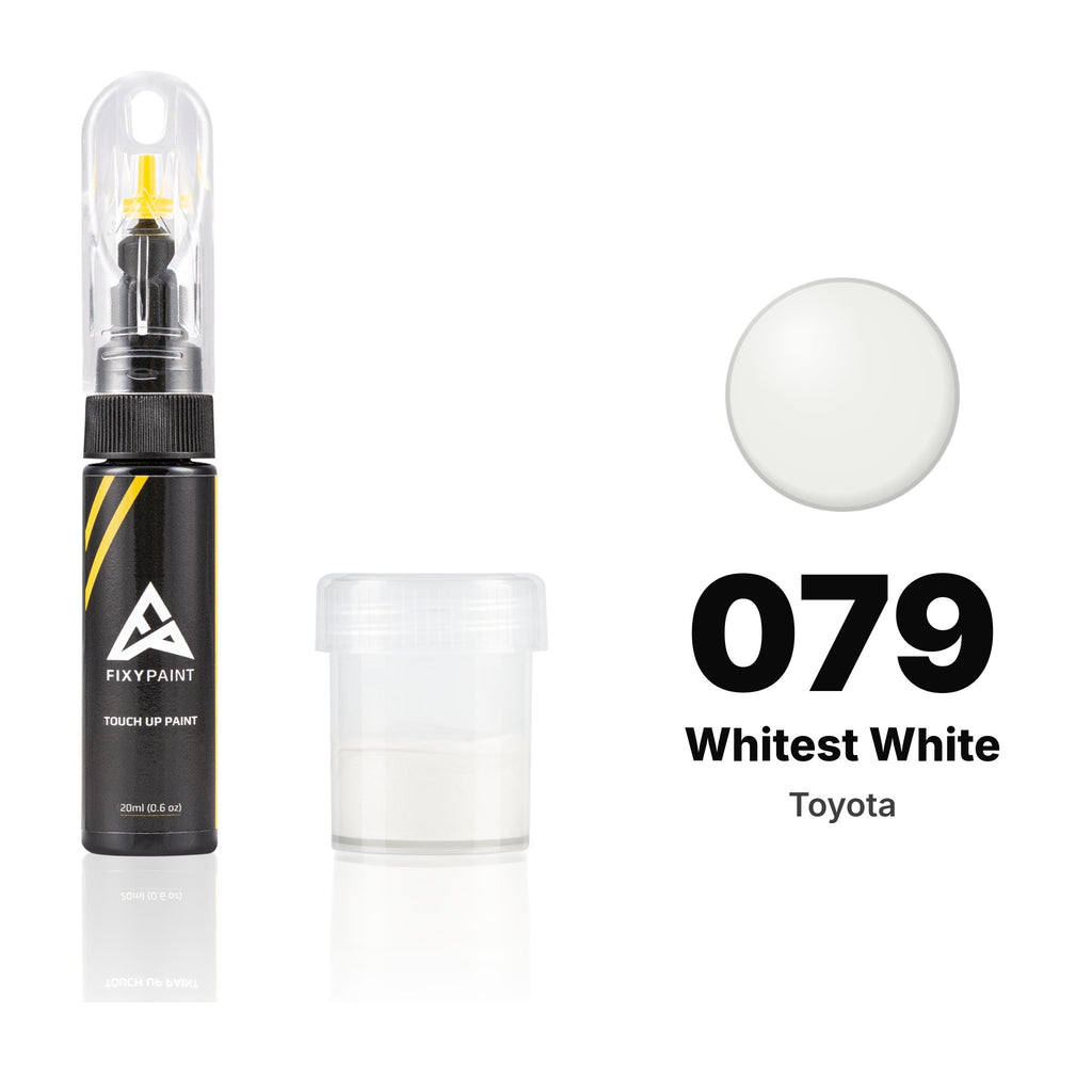 Touch-up paint for Toyota 079 Whitest White, Standard kit