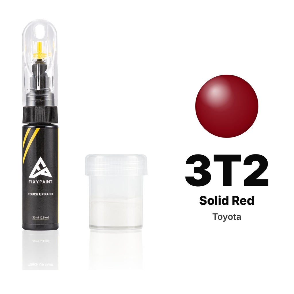 Lackstift für Toyota – 3T2 Solid Red (alle Modelle, 2013), Set Standard