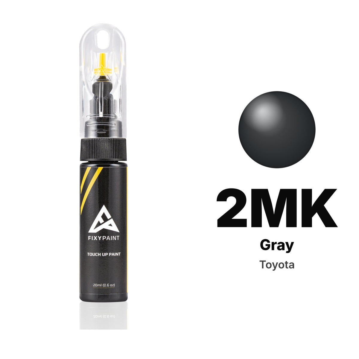 Touch-up paint for Toyota 2MK Gray, Basic kit
