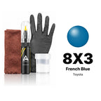 Touch-up paint for Toyota 8X3 French Blue, Complete kit