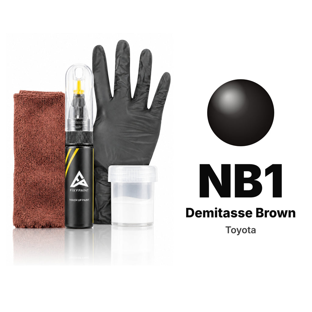 Vernice ritocco per Toyota – NB1 Demitasse Brown (tutti i modelli, 2015), kit Completo