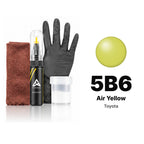 Touch-up paint for Toyota 5B6 Air Yellow, Complete kit