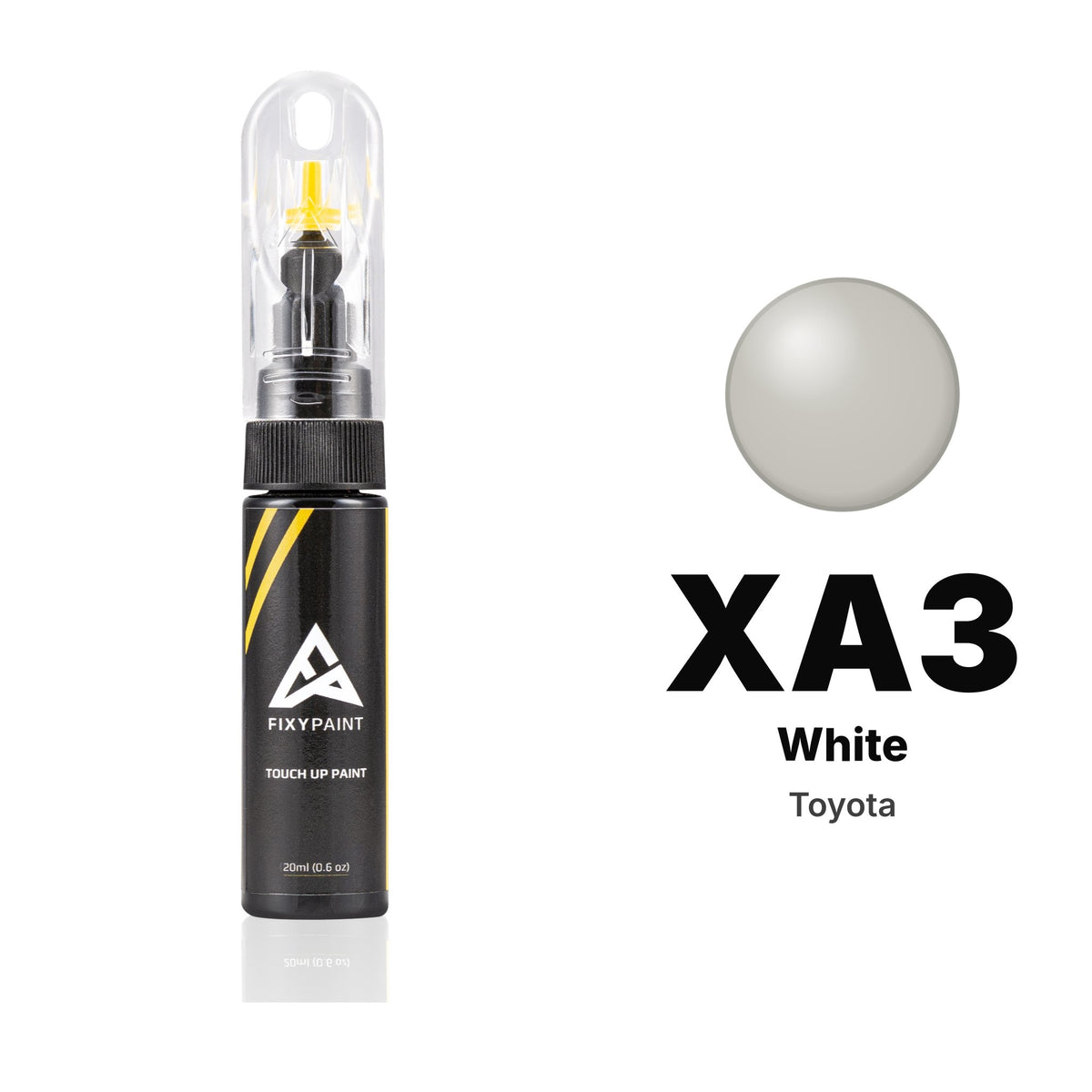 Touch-up paint for Toyota XA3 White, Basic kit