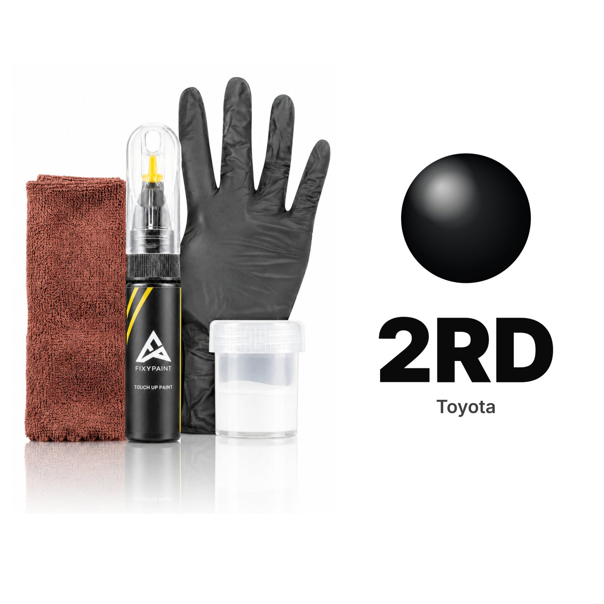 Touch-up paint for Toyota 2RD, Complete kit