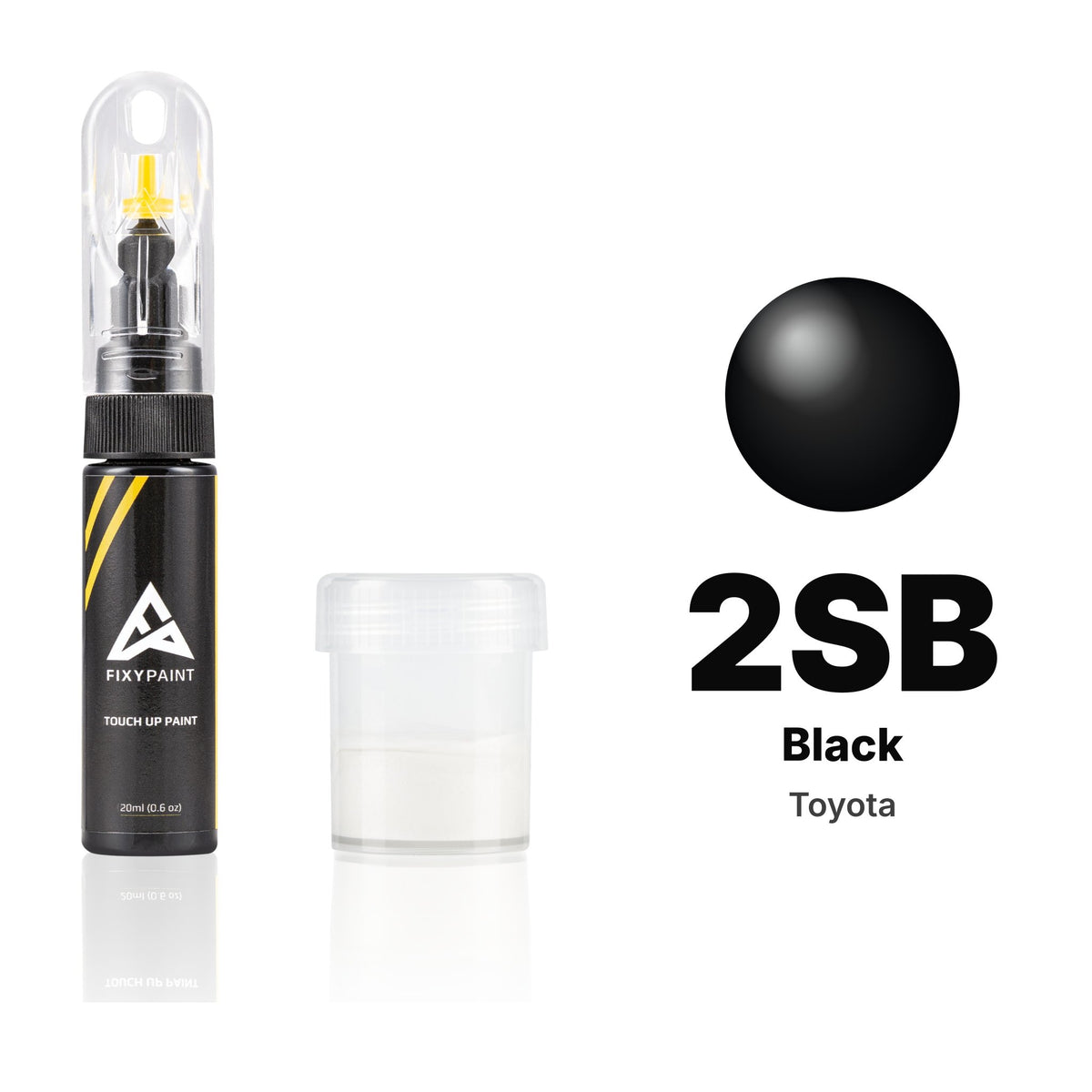 Vernice ritocco per Toyota – 2SB Black (tutti i modelli, dal 2018), kit Standard