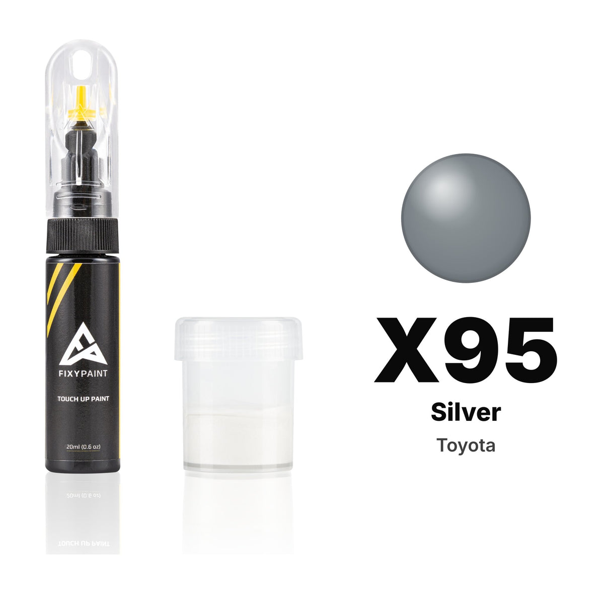 Pintura de retoque para Toyota – X95 Silver (todos los modelos, 2019), kit Estándar
