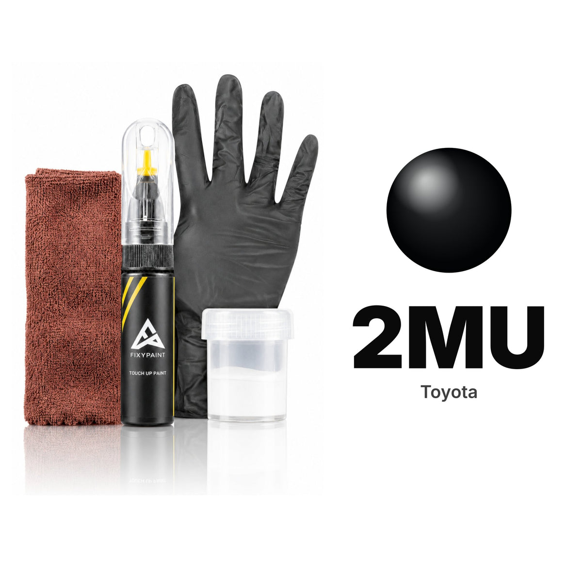 Touch-up paint for Toyota 2MU, Complete kit