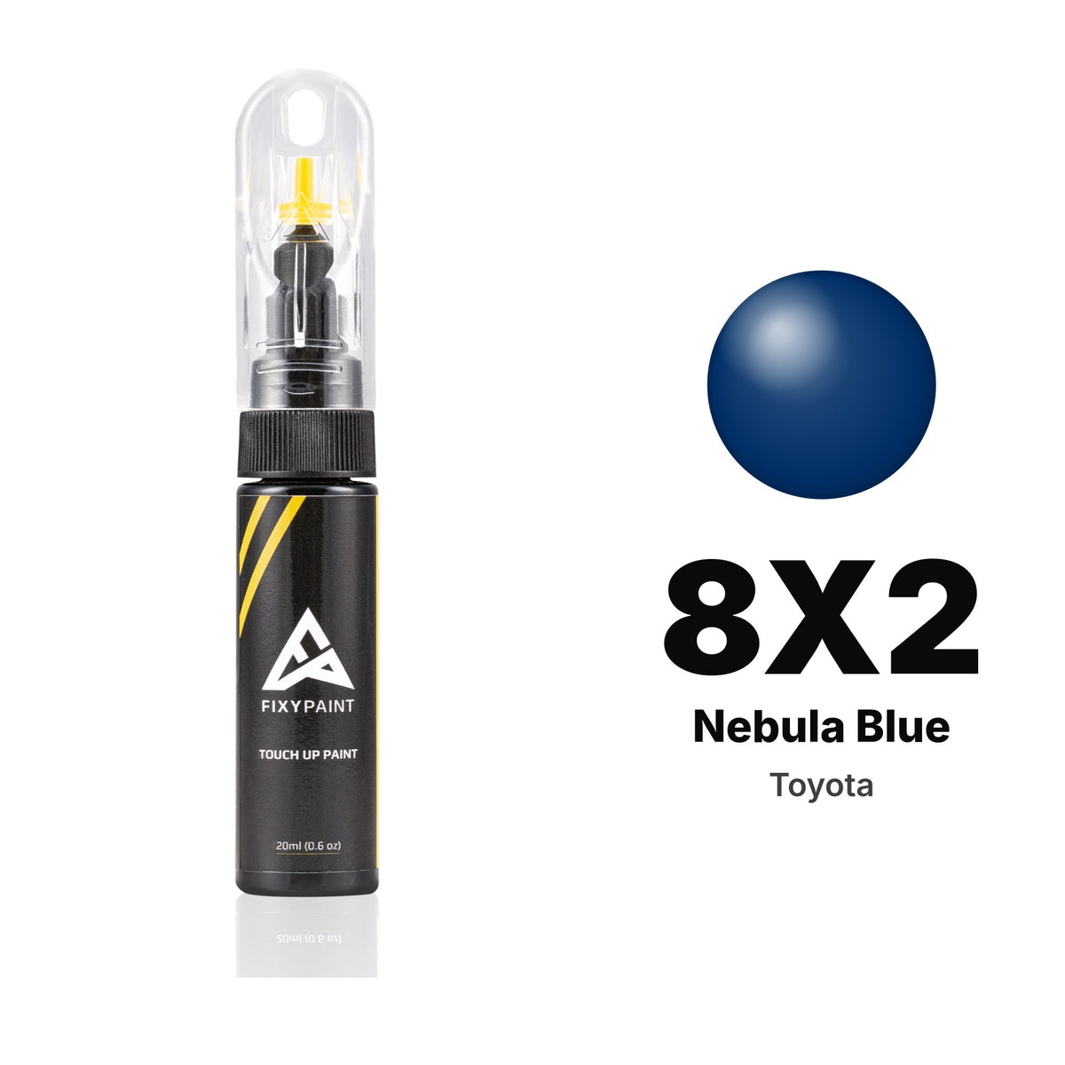Toyota 8X2 Nebula Blue touch-up paint, Basic kit