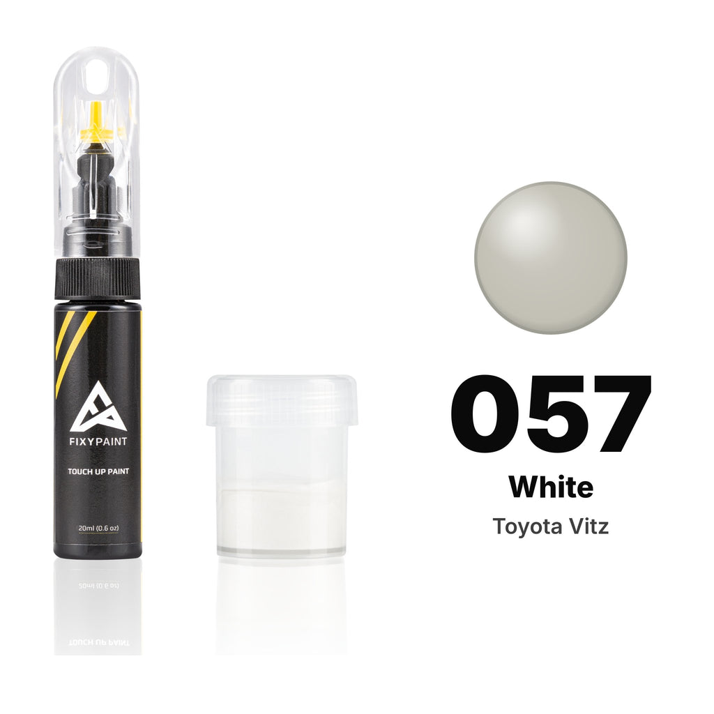 Touch-up paint for Toyota Vitz 057 White, Standard kit