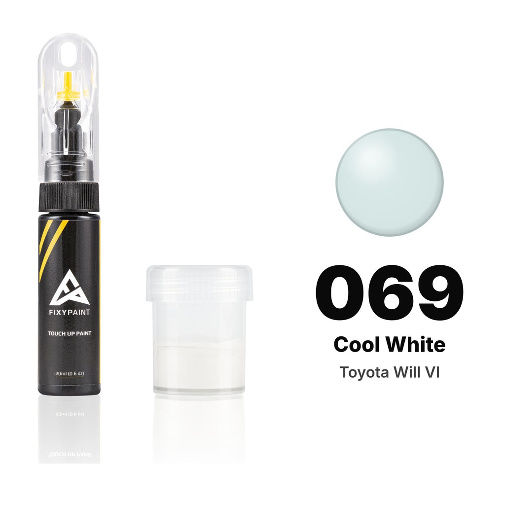 Touch-up paint for Toyota Will VI 069 Cool White, Standard kit