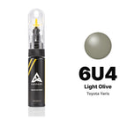 Peinture de retouche pour Toyota Yaris – 6U4 Light Olive (2006–2008), kit Basique