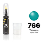 Pintura de retoque para Toyota Yaris – 766 Turquoise (2014), kit Estándar