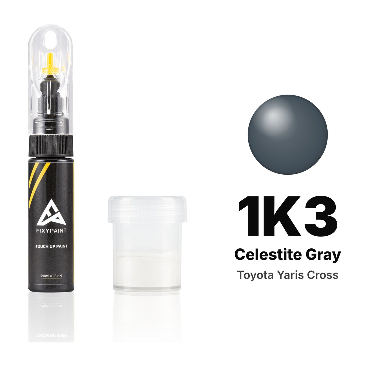 Touch-up paint for Toyota Yaris Cross 1K3 Celestite Gray, Standard kit
