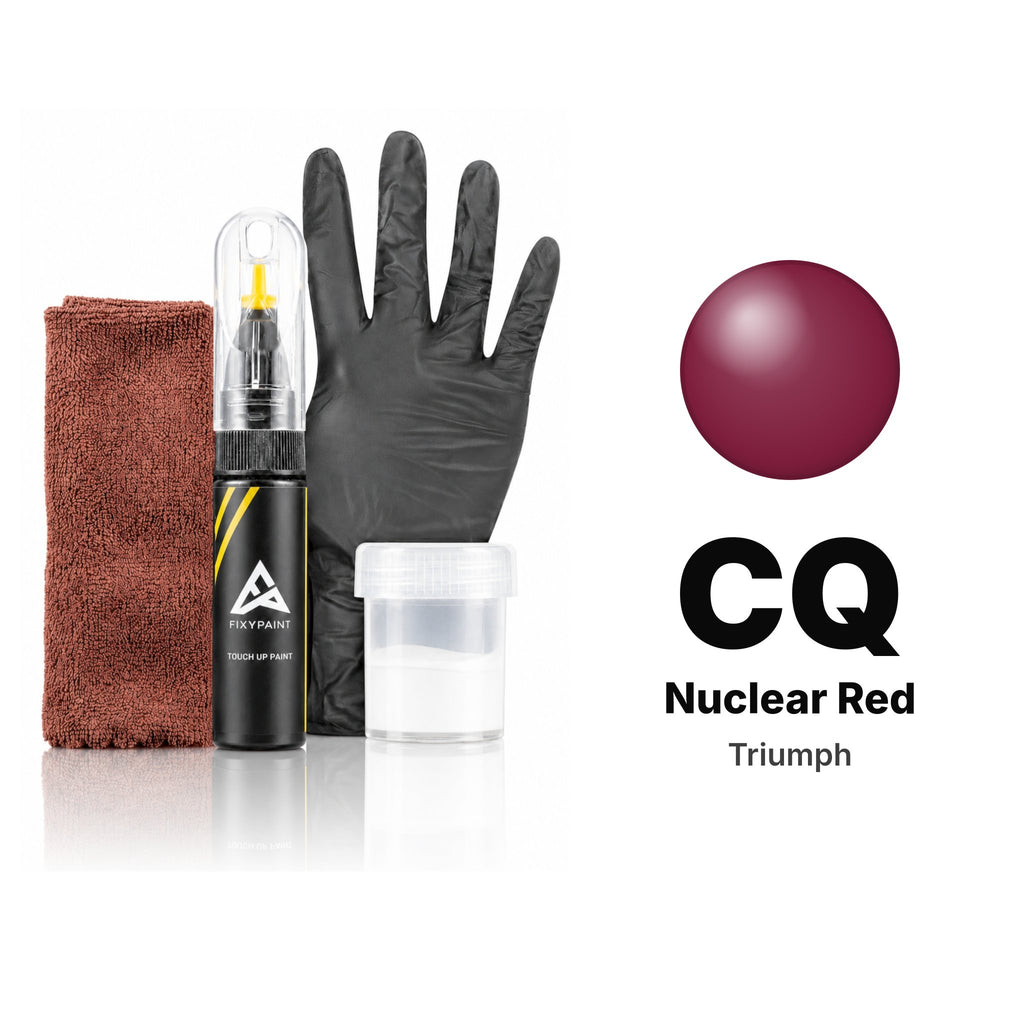 Touch-up paint for Triumph CQ Nuclear Red, Complete kit