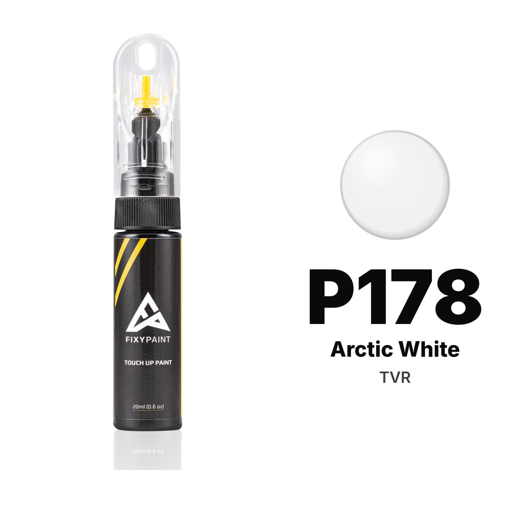 Touch-up paint for TVR P178 Arctic White, Basic kit