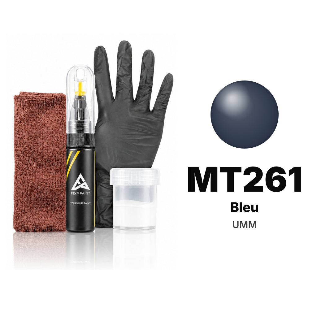 Touch-up paint for UMM MT261 Bleu, Complete kit