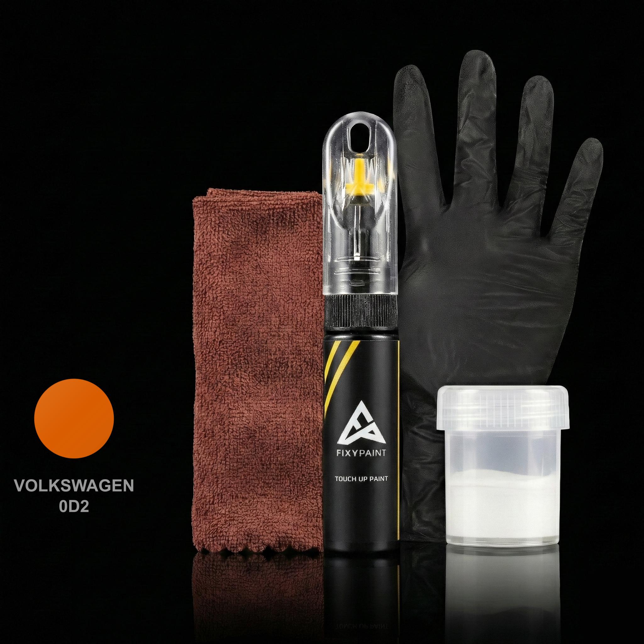 Volkswagen Universal touch up paint kit - INKAGELB 0D2 scratch repair