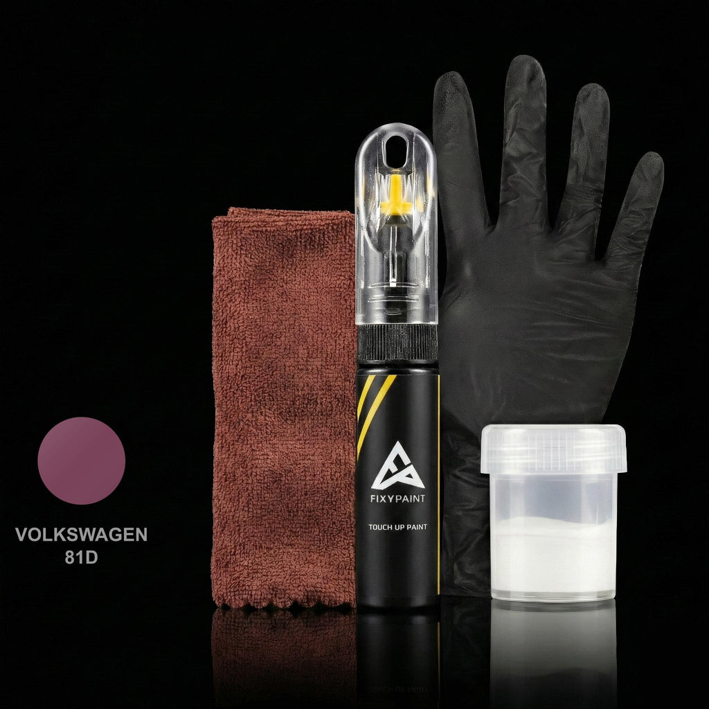 Volkswagen Universal touch up paint kit - ERIKAVIOLETT 81D scratch repair