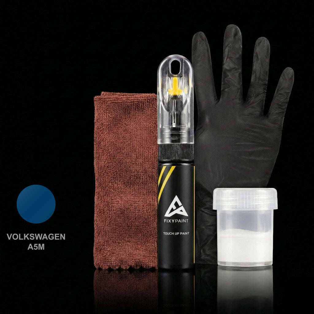 Volkswagen Universal touch up paint kit - MERCATO BLAU A5M scratch repair