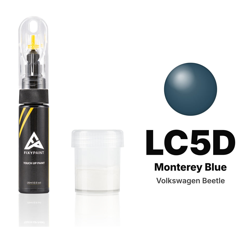 Touch-up paint for Volkswagen Beetle LC5D Monterey Blue, Standard kit