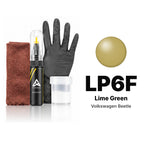Touch-up paint for Volkswagen Beetle LP6F Lime Green, Complete kit