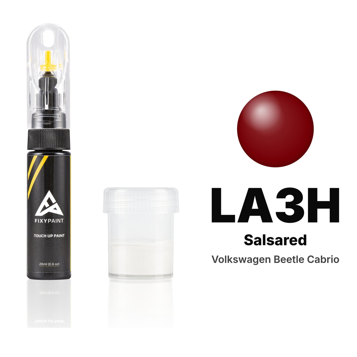 Touch-up paint for Volkswagen Beetle Cabrio LA3H Salsared, Standard kit