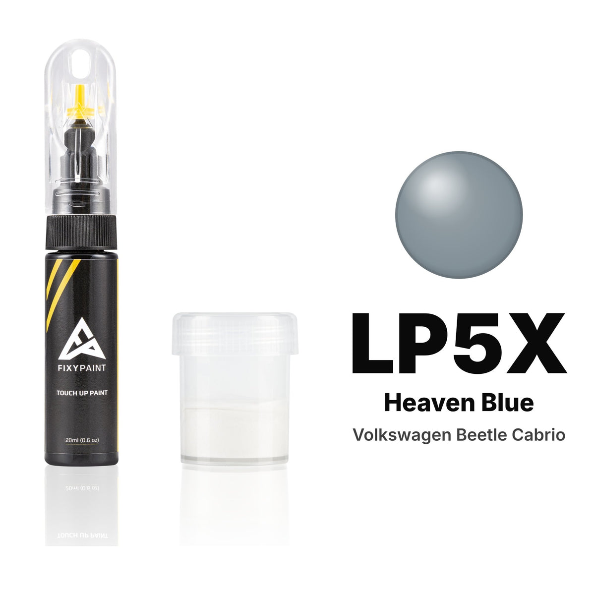 Lackstift für Volkswagen Beetle Cabrio – LP5X Heaven Blue (2009–2011), Set Standard