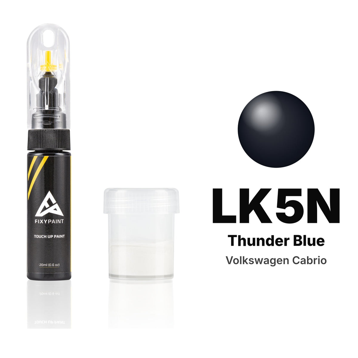 Touch-up paint for Volkswagen Cabrio LK5N Thunder Blue, Standard kit