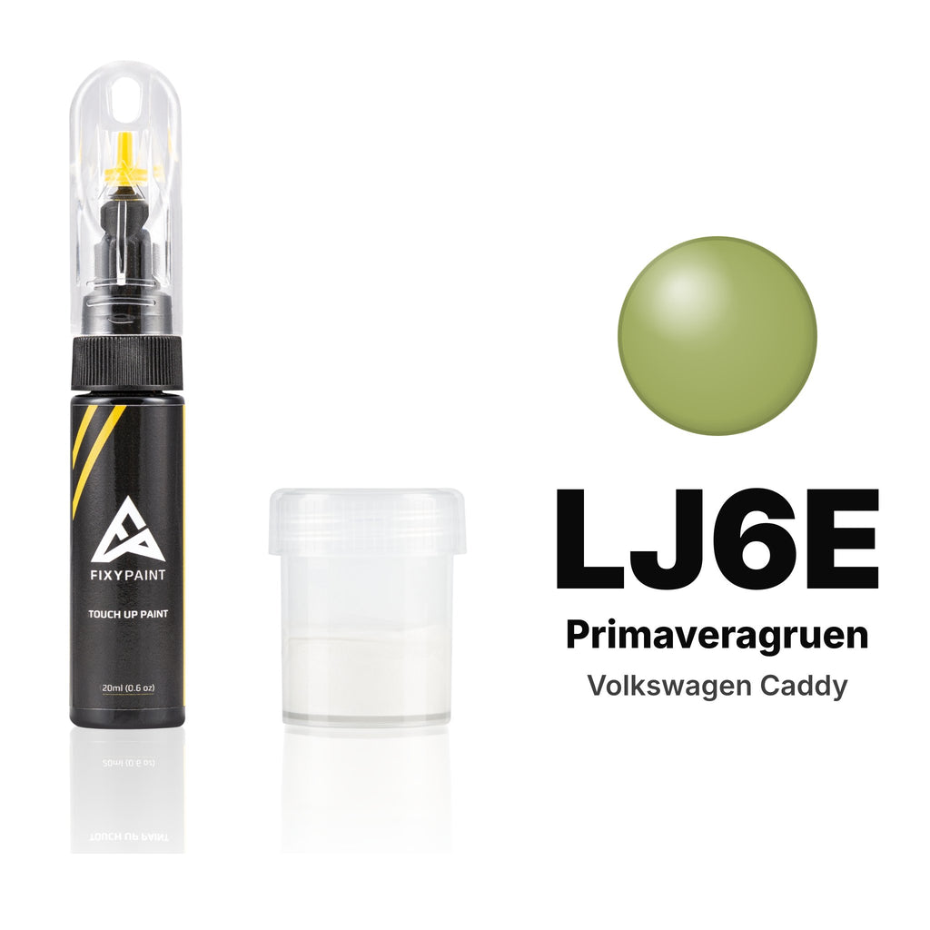 Lackstift für Volkswagen Caddy – LJ6E Primaveragruen (2010–2012), Set Standard