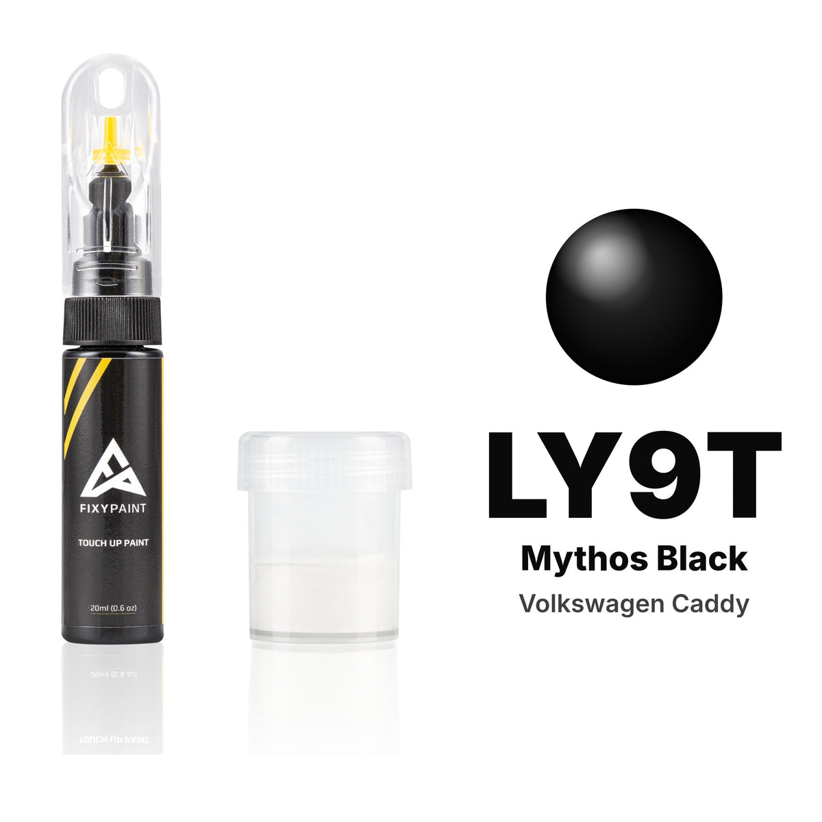 Touch-up paint for Volkswagen Caddy LY9T Mythos Black, Standard kit