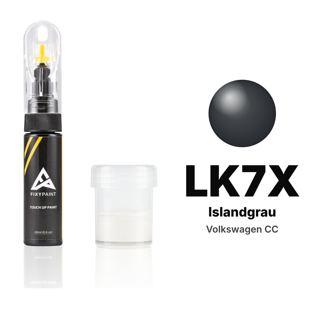 Vernice ritocco per Volkswagen CC – LK7X Islandgrau (2010–2016), kit Standard