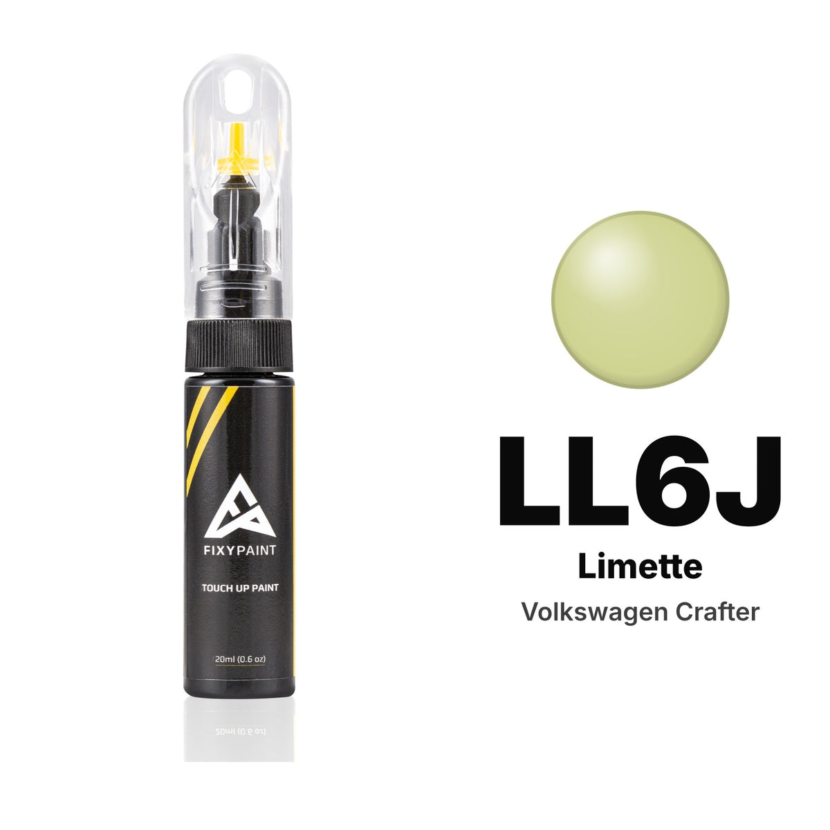 Touch-up paint for Volkswagen Crafter LL6J Limette, Basic kit
