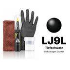 Lackstift für Volkswagen Crafter – LJ9L Tiefschwarz (ab 2006), Set Komplett