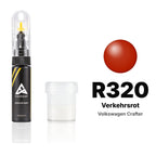Peinture de retouche pour Volkswagen Crafter – R320 Verkehrsrot (depuis 2006), kit Standard