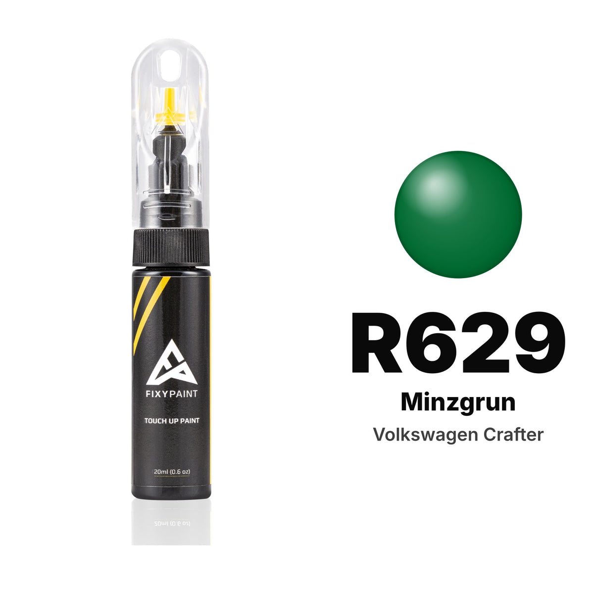 Touch-up paint for Volkswagen Crafter R629 Minzgrun, Basic kit