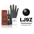 Touch-up paint for Volkswagen Crafter LJ9Z Tamaritschwarz, Complete kit