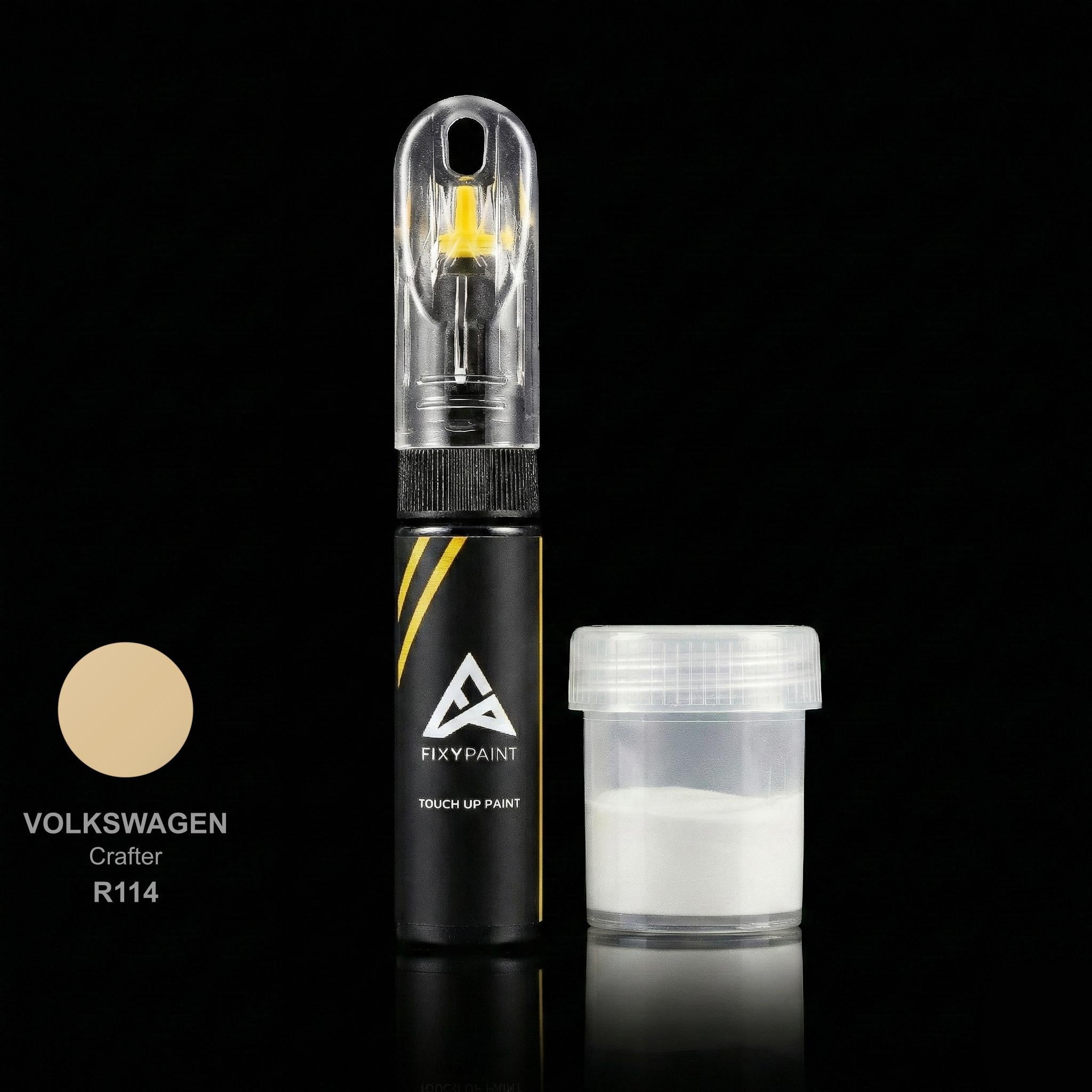 Volkswagen Crafter touch up paint kit - ELFENBEIN R114 scratch repair