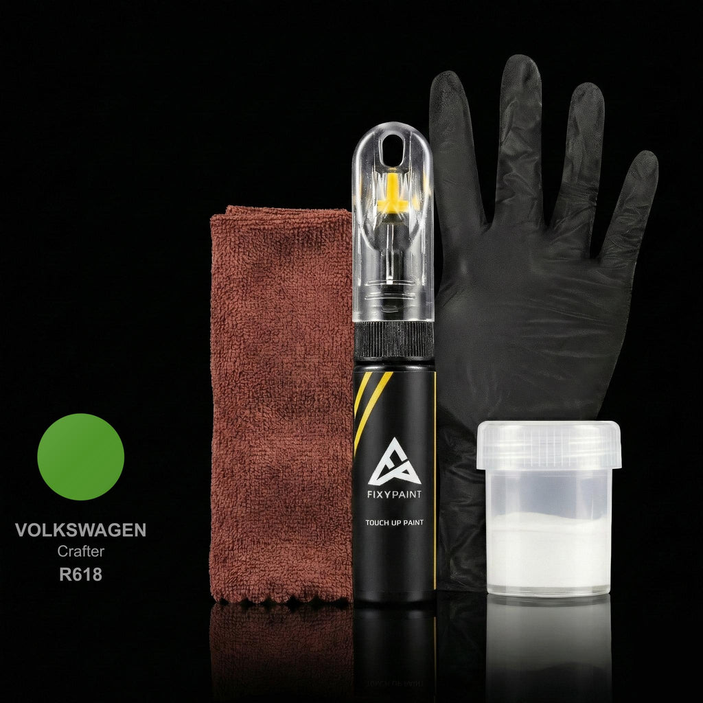 Volkswagen Crafter touch up paint kit - GELBGRUEN R618 scratch repair