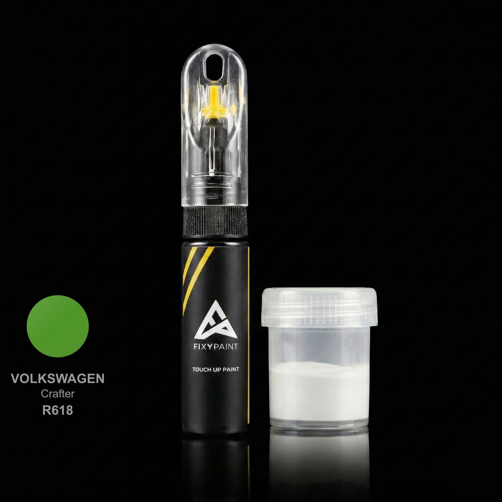 Volkswagen Crafter touch up paint kit - GELBGRUEN R618 scratch repair