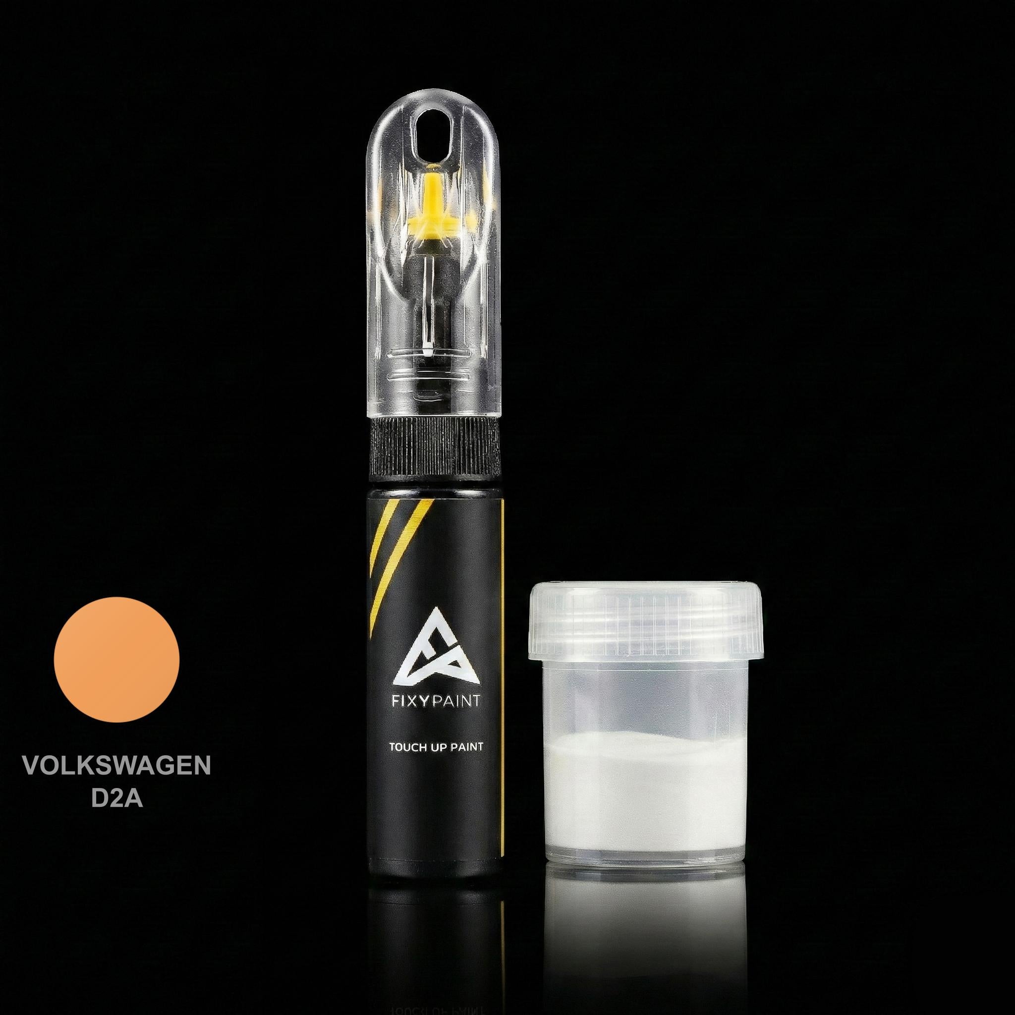 Volkswagen Universal touch up paint kit - APRICOT D2A scratch repair