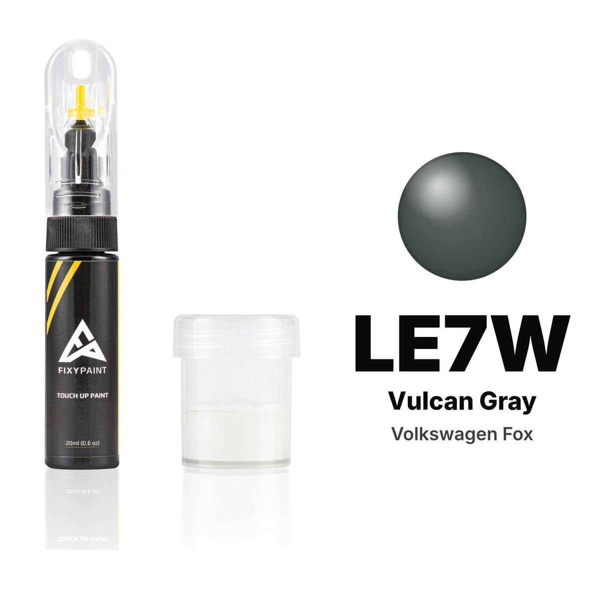Touch-up paint for Volkswagen Fox LE7W Vulcan Gray, Standard kit