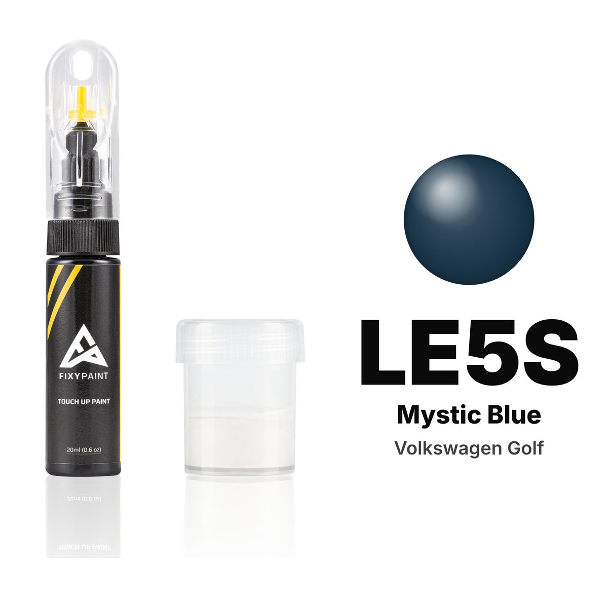 Touch-up paint for Volkswagen Golf LE5S Mystic Blue, Standard kit
