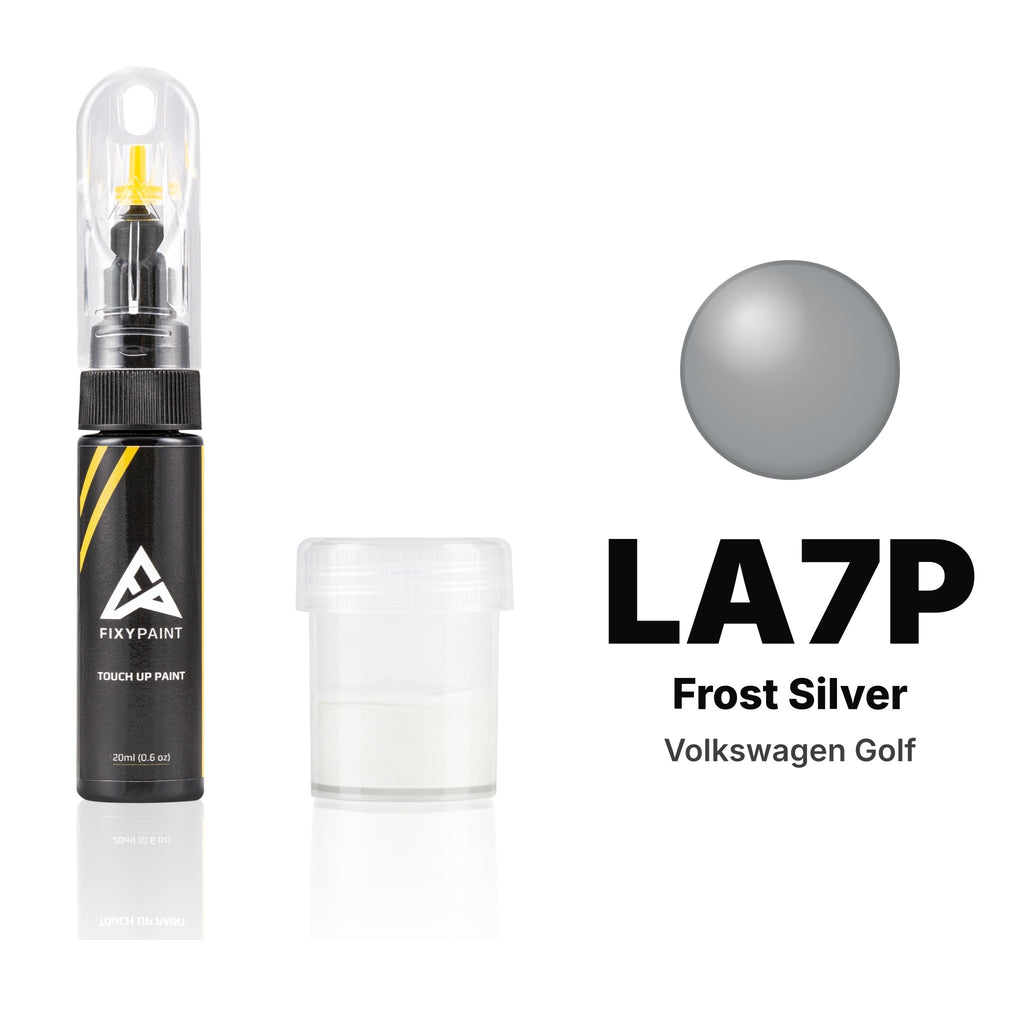 Touch-up paint for Volkswagen Golf LA7P Frost Silver, Standard kit