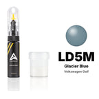 Touch-up paint for Volkswagen Golf LD5M Glacier Blue, Standard kit