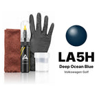 Touch-up paint for Volkswagen Golf LA5H Deep Ocean Blue, Complete kit