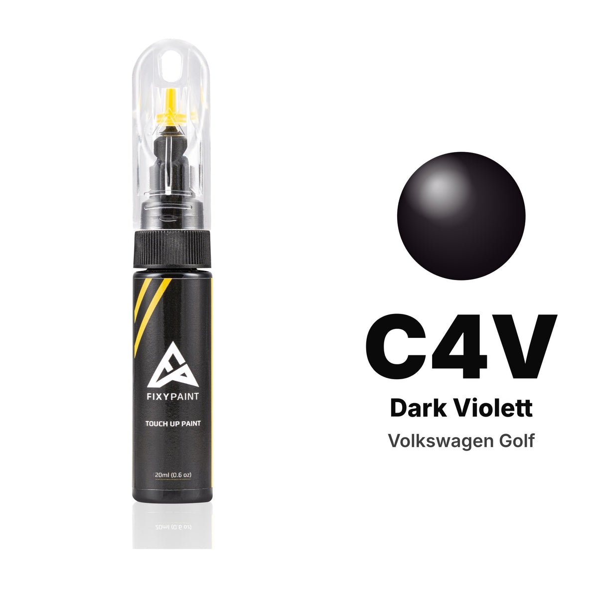 Touch-up paint for Volkswagen Golf C4V Dark Violett, Basic kit