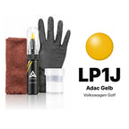 Touch-up paint for Volkswagen Golf LP1J Adac Gelb, Complete kit